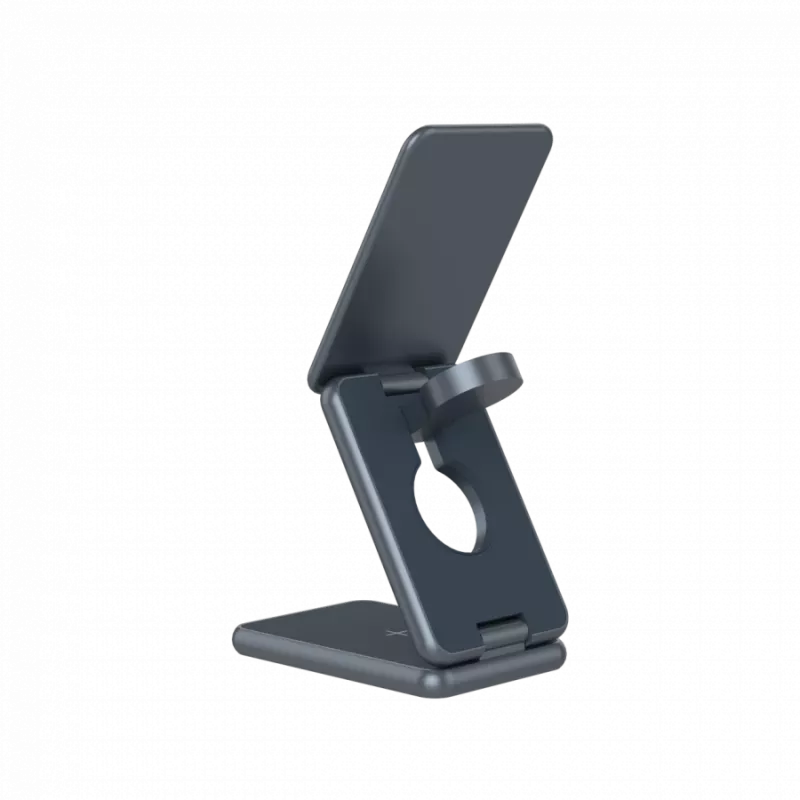 Cargador inalámbrico plegable CANYON OnCharge 309 15W 3en1 metal