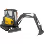 Vehículo de modelismo BRUDER — Volvo ECR40 miniexcavadora compacta (juguete) de BRUDER, modelo 02465