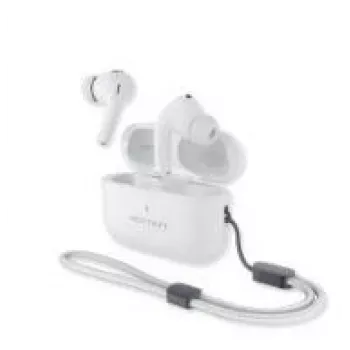 Headset inalámbrico Vention Echo Lite E11 Plus — on-ear, blanco, modelo NBVW0-PLUS