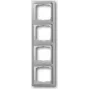 BUSCH JAEGER 1724-866K - Acero inoxidable - Acero inoxidable - Brillante - Sin tornillos - Busch-Jaeger
