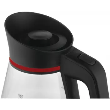 Hervidor PRIME3 1,5 L 2200 W rojo transparente