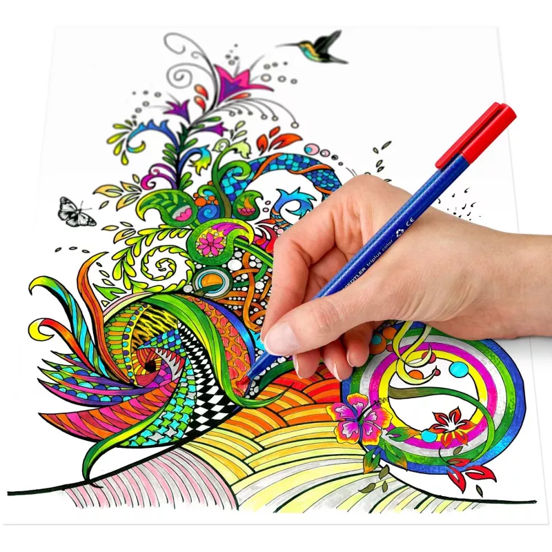 Rotulador Staedtler 323 C10 — colores surtidos, 10 colores, punta de 1 mm