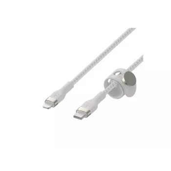 Belkin CAA011BT3MWH Cable Lightning 3 m blanco