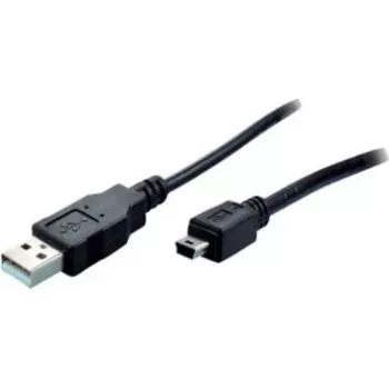 Cable USB ShiverPeaks BS77163 3 m USB 2.0 A a Mini-B negro