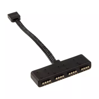 Cable de alimentación interno Akasa AK-CBLD02-10BK 0,1 m