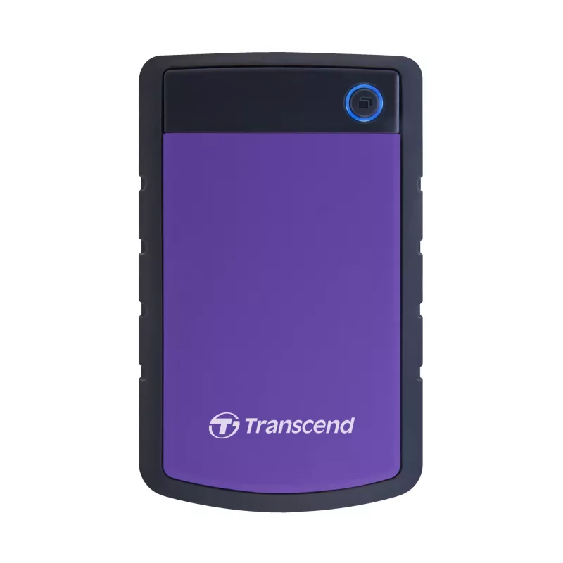Transcend StoreJet 25H3P HDD portátil 2 TB, USB 3.0, morado