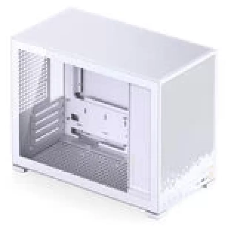 Caja PC Jonsbo D32 STD + Refrigeración líquida completa TRYX PANORAMA, ARGB - 240 mm, Blanca