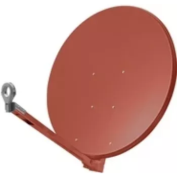 Reflector parabólico Televes S 860CL-Z aluminio Classic-Line rojo, modelo S860CL-Z