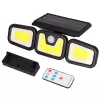 Lámpara solar Extralink EX.29607 con panel solar y sensor de movimiento, LED 3 en 1