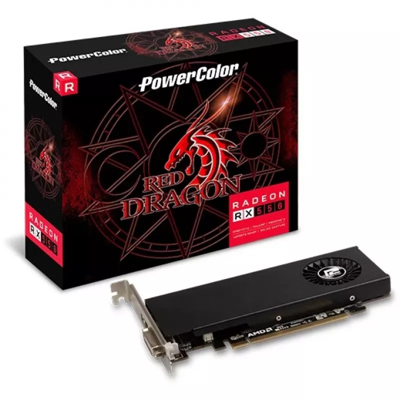 Tarjeta gráfica AMD Radeon RX 550 4GB GDDR5