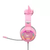 Auriculares gaming HAVIT Gamenote H2233D RGB — circumaurales, con cable, rosa