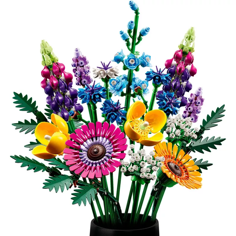 LEGO Icons ramo de flores silvestres set 10313, multicolor
