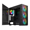 Caja de PC SAVIO Raptor X1 ARGB cristal/malla negra