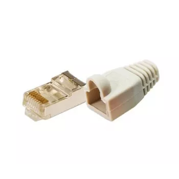 Conector de cable LogiLink MP0011 CAT5e 100 uds. Gris