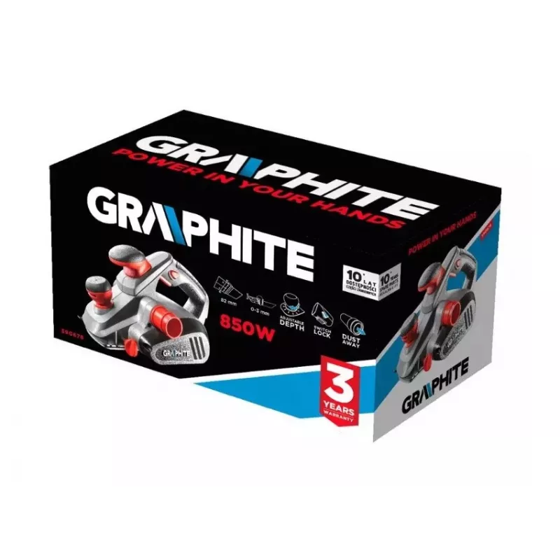 Lijadora GRAPHITE 59G678 850 W