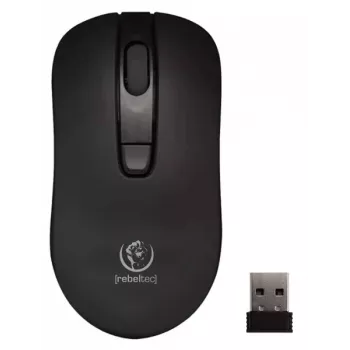 Ratón inalámbrico óptico Rebeltec STAR negro RBLMYS00055 interfaz