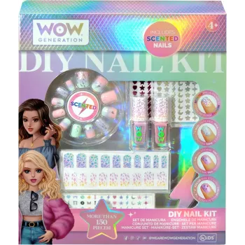 Set de manicura para niños Euroswan WOW00017 - kit de cuidado de uñas con aroma