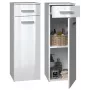 Top E Shop NEL V DS BIEL POŁ armario de almacenaje para baño, blanco