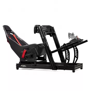 Cockpit de carreras Next Level Racing F-GT Elite Lite Wheelplate Edition altura ajustable compatible con configuraciones de Fórmula y GT
