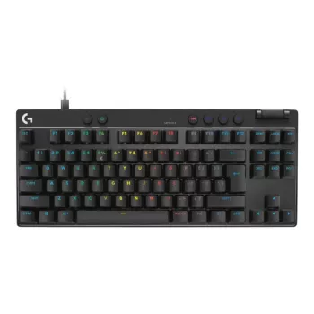 Teclado Logitech G PRO X TKL RAPID gaming USB QWERTY negro