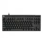 Teclado Logitech G PRO X TKL RAPID gaming USB QWERTY negro