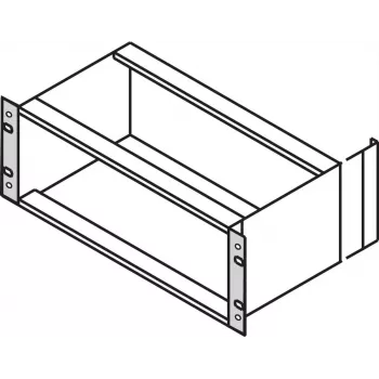 Schroff Pentair Techn. 48,30 cm (19) en ángulo 3HE 24564-198 VE2 (24564198)