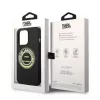 Funda blanda de silicona Karl Lagerfeld RSG negra para Apple iPhone 14 Pro KLHCP14LSRSGRCK