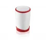 Cortador de alimentos manual Leifheit 03046 — carcasa de ABS, patas antideslizantes, rojo/blanco