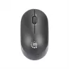 Manhattan ratón inalámbrico Performance III, negro, 1000 dpi, 2,4 GHz (hasta 10 m), USB, óptico, ambidiestro, tres botones con rueda de desplazamiento, receptor nano USB, pila AA (no incluida), base de baja fricción, tres años de garantía