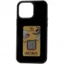 RealPower 504404 Magic Case funda para iPhone 15, pantalla a color, MagSafe, negra