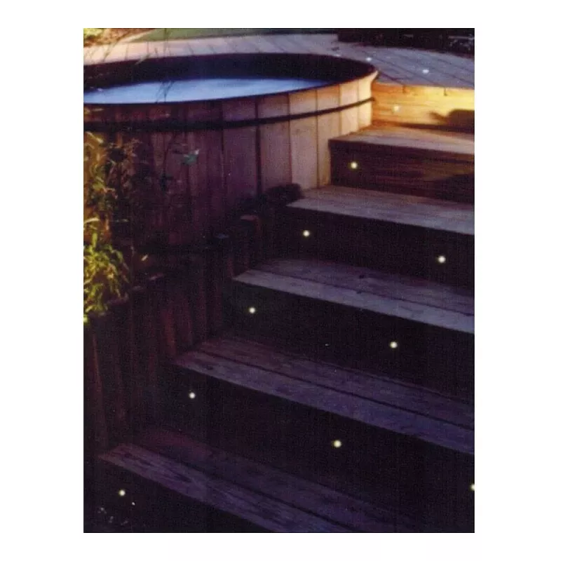 Synergy 21 S21-LED-L00024 apto para interior/exterior para interior empotrable 0,6 W negro - plata foco de luz