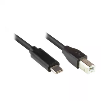 Good Connections Cable USB2.0 C-B negro 5m