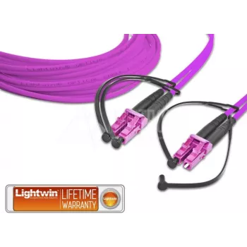 Lightwin cable de parcheo, multimodo LC-LC 10m OM4 (LDP-50 LC-LC 10.0 OM4)