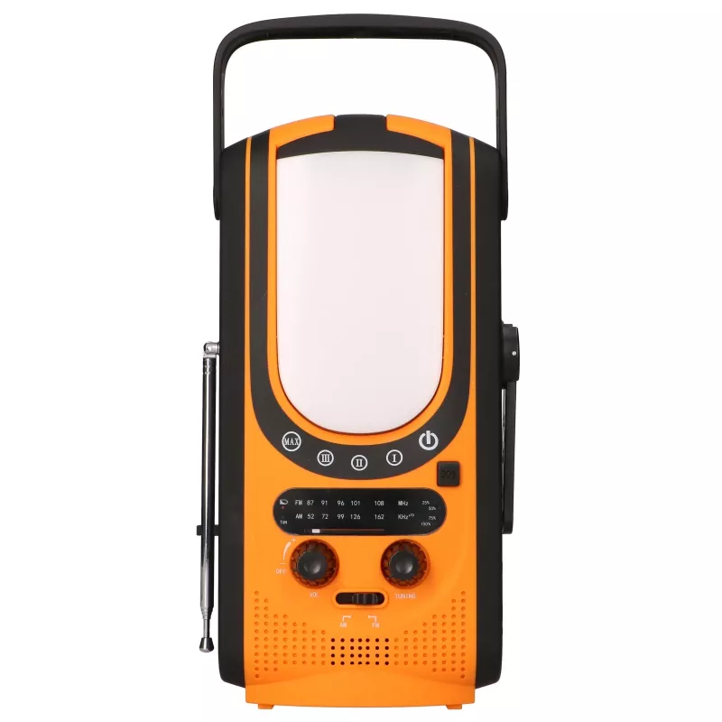 Extralink Power Ranger EPS-6000 | batería externa | 6000 mAh, radio FM, luz LED, dinamo, panel solar