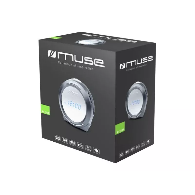 Radio despertador Muse M-12CR
