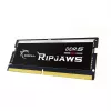 SO-DIMM 64 GB DDR5-5600 (2x 32 GB) kit dual, memoria RAM negra, F5-5600S4645A32GX2-RS, Ripjaws, INTEL XMP