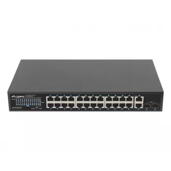 Switch no gestionado Lanberg RSGE-24P-2GE-2S-250 24 puertos montaje en rack