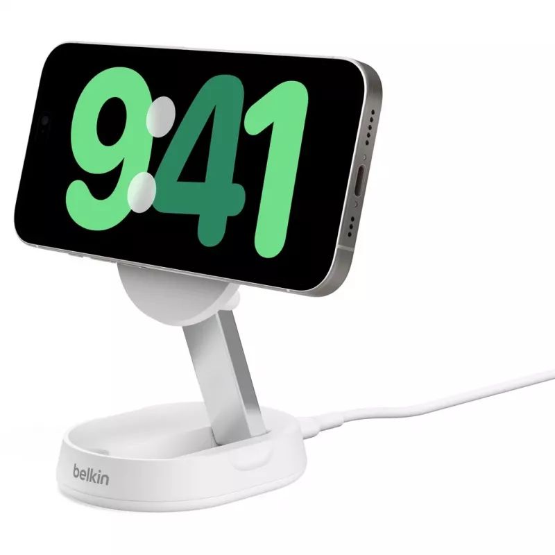Belkin BoostCharge Pro smartphone blanco AC carga inalámbrica carga rápida de interior