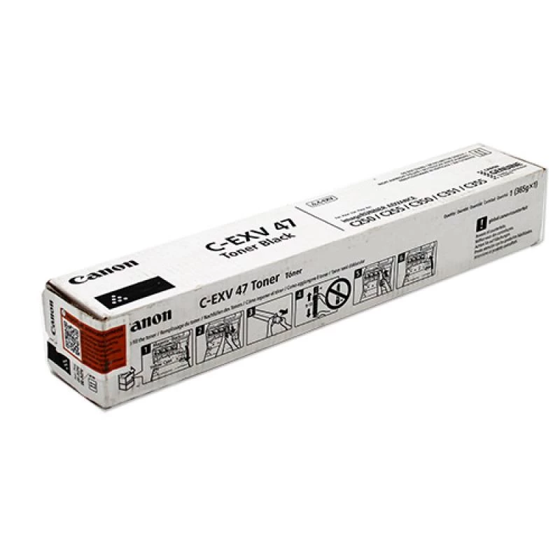Tóner Canon EXV47K C-EXV47 8516B002 20000 páginas negro