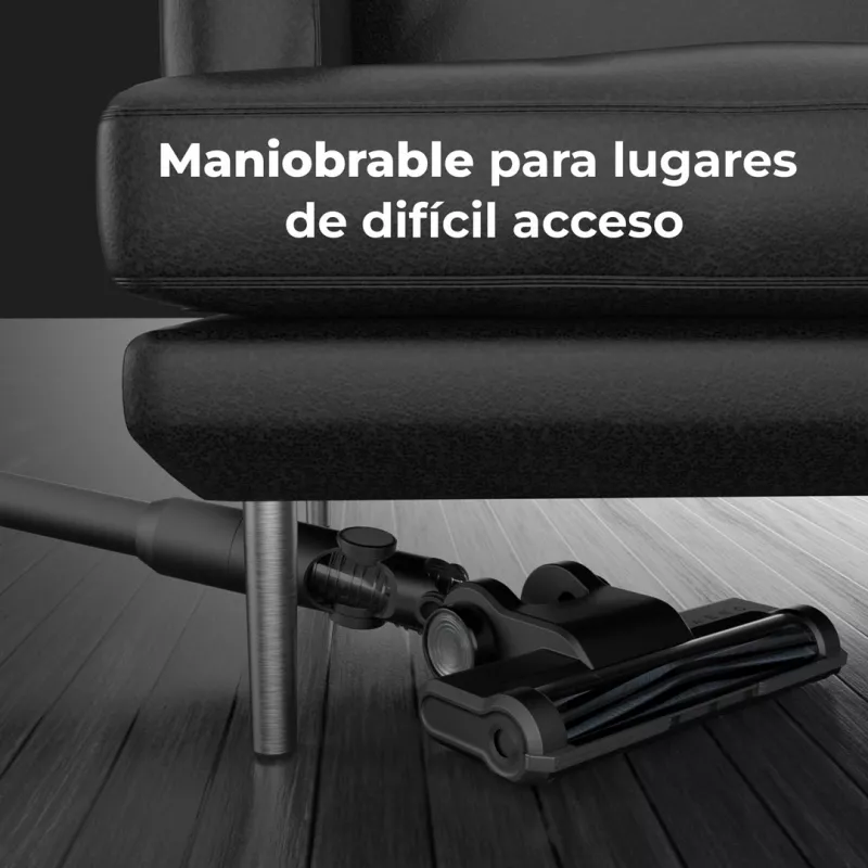 AENO SC1 Aspirador de batería en seco MIF sin bolsa 120 W Negro, Gris 2200 Ah