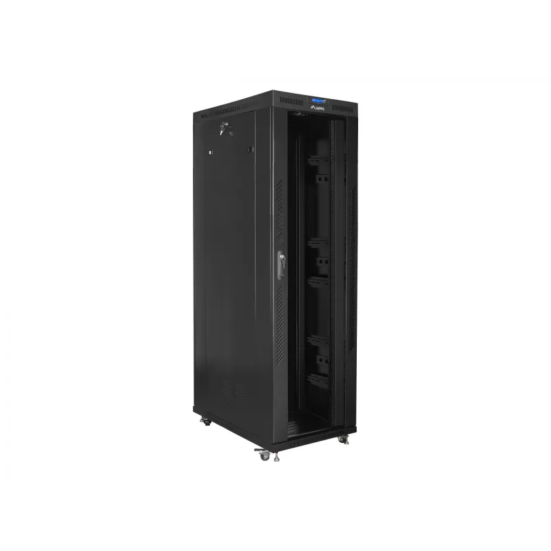 Armario rack Lanberg FF01-8242-12BL 42U armario independiente negro