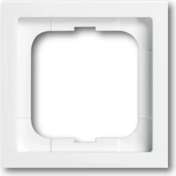 Tapa de interruptor Busch-Jaeger 1754-0-4235 marco embellecedor blanco, modelo 1754-0-4235