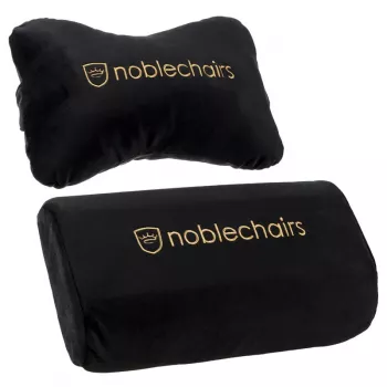 noblechairs set de cojines para EPIC/ICON/HERO/LEGEND – negro/oro
