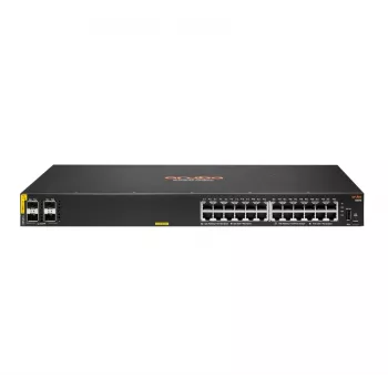Switch HPE Aruba Networking CX 6000 24G Class4 PoE 4SFP 370W