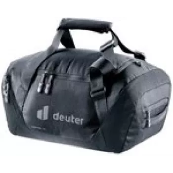 Bolsa duffel DEUTER 35L negra – capacidad 35 L, bolsa de viaje y deporte