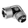 Tubo para sistema de refrigeración líquida de PC BitsPower BP-E90RMLA12 — latón, 12 mm de diámetro, plata