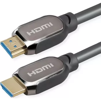 ROTRONIC-SECOMP Roline - Cable HDMI con Ethernet - HDMI macho a HDMI macho - 3 mm - Doble aislamiento - Negro - para exteriores, 8K50/60Hz (7680 x 4