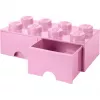 Cajón LEGO Brick Drawer 8 rosa, caja de almacenamiento rosa