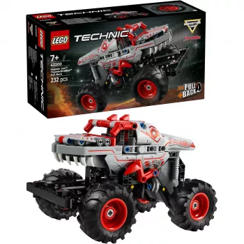 LEGO TECHNIC 42200 Monster Jam™ ThunderROARus™ con motor de retroceso