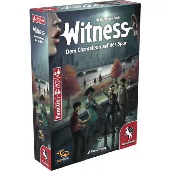 Deep Print Games: Witness - Tras la pista del camaleón, juego de rompecabezas